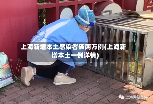 上海新增本土感染者破两万例(上海新增本土一例详情)