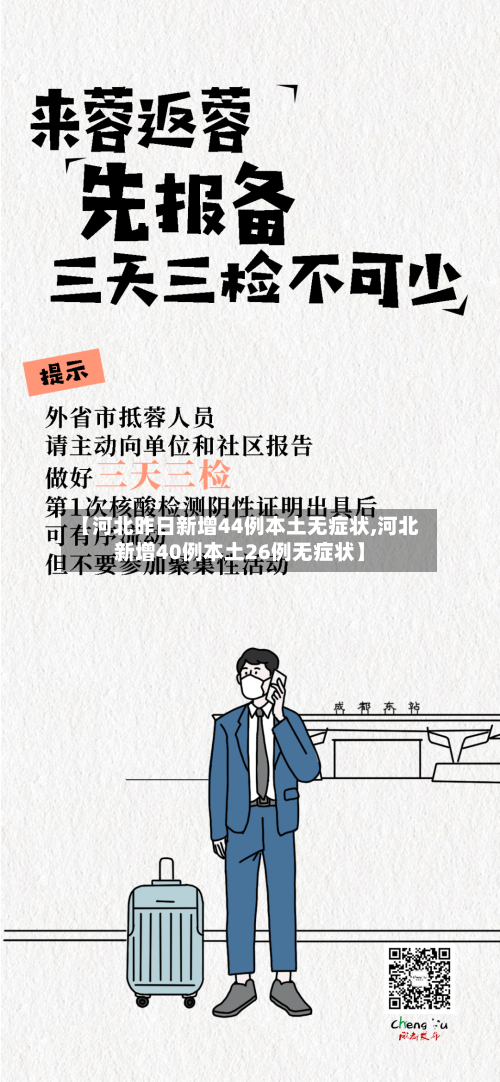 【河北昨日新增44例本土无症状,河北新增40例本土26例无症状】
