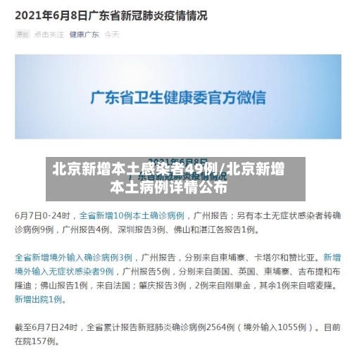 北京新增本土感染者49例/北京新增本土病例详情公布