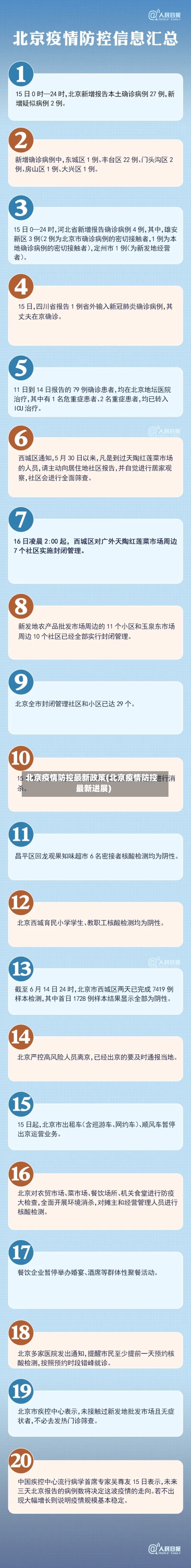 北京疫情防控最新政策(北京疫情防控最新进展)-第2张图片