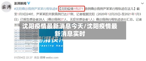 沈阳疫情最新消息今天/沈阳疫情最新消息实时-第2张图片