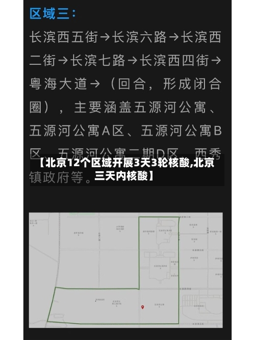 【北京12个区域开展3天3轮核酸,北京 三天内核酸】-第2张图片