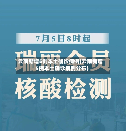 云南新增5例本土确诊病例(云南新增5例本土确诊病例分布)-第3张图片