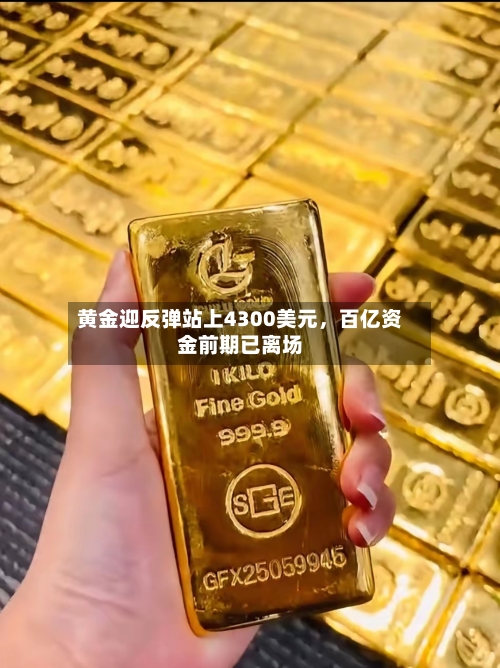 黄金迎反弹站上4300美元，百亿资金前期已离场