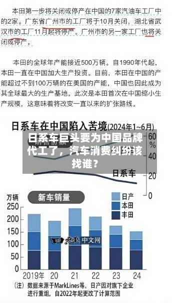 日系车巨头要为中国品牌代工了，汽车消费纠纷该找谁？