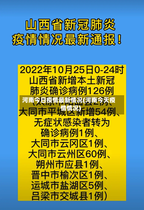 河南今日疫情最新情况(河南今天疫情情况)
