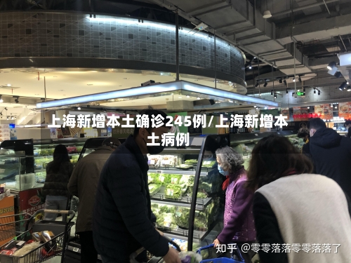 上海新增本土确诊245例/上海新增本土病例